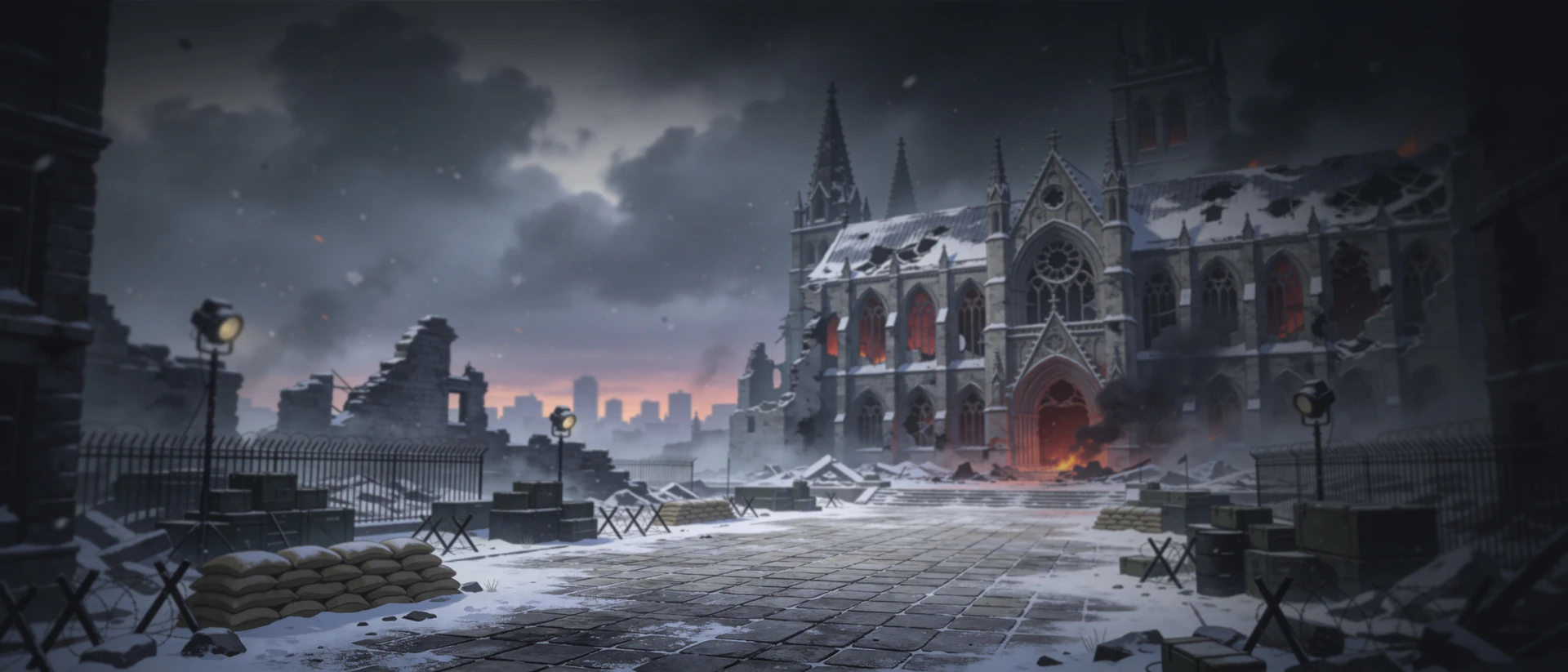 A scene from the world of Last Valkyrie